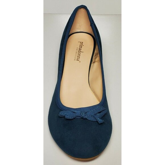 PRIMADONNA COLLECTION WOMEN'S EURO 39 BOW COLOR- BLUE JEAN NEW PD011340050MI - Picture 5 of 12